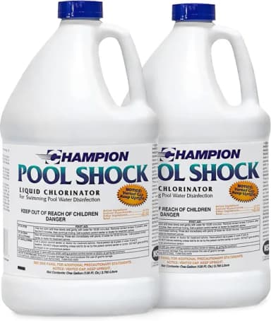 Champion / CPDI Liquid Chlorine 12.5%, 1 Gal 2-Pack